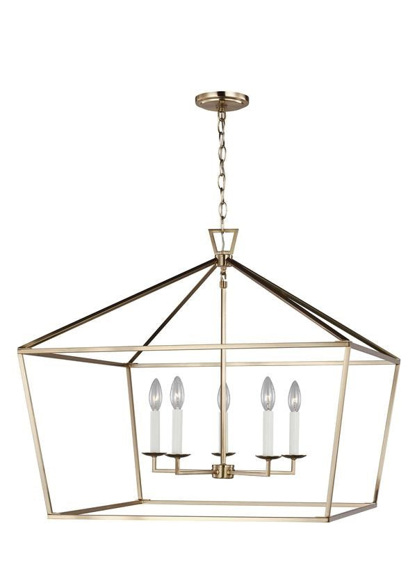 Five Light Wide Lantern by VC Studio Collection