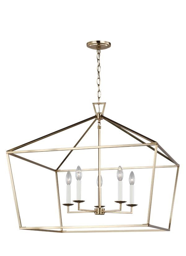 Five Light Wide Lantern