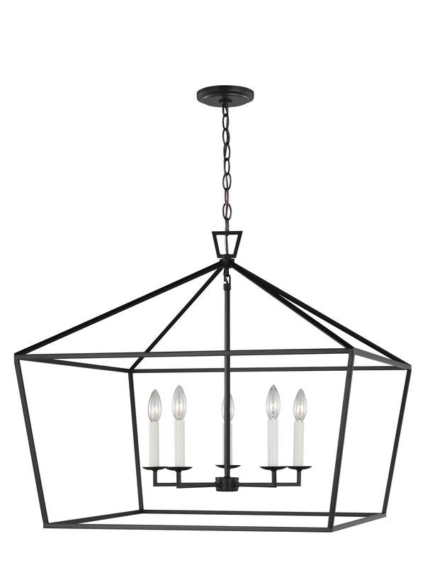 Five Light Wide Lantern by VC Studio Collection