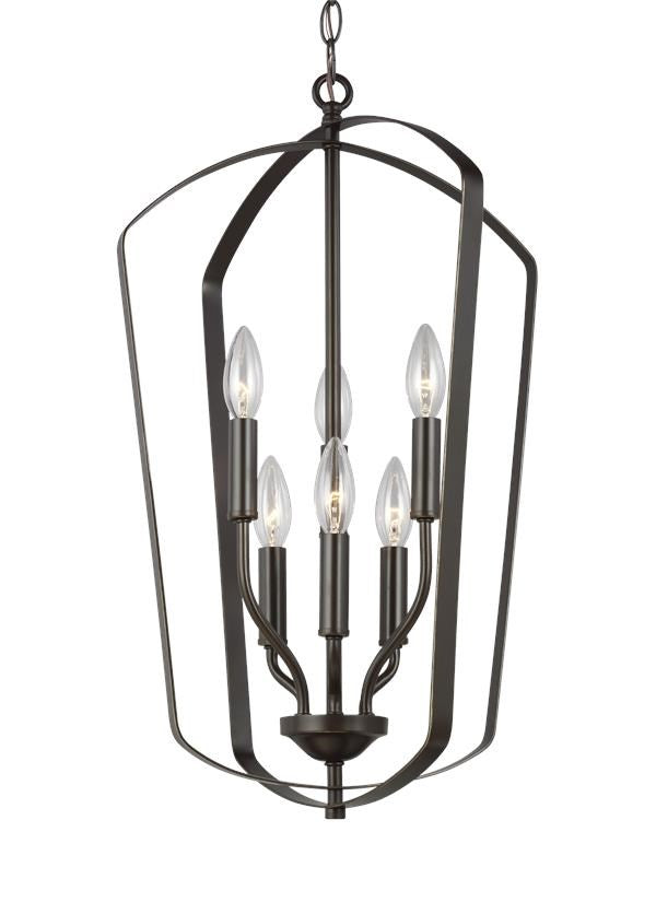 Medium Six Light Hall / Foyer