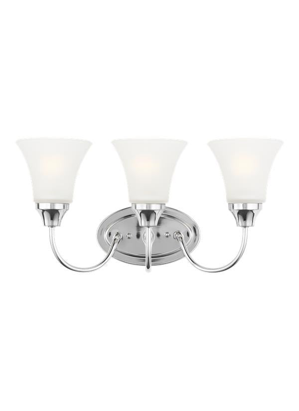 Three Light Wall / Bath by Generation Lighting