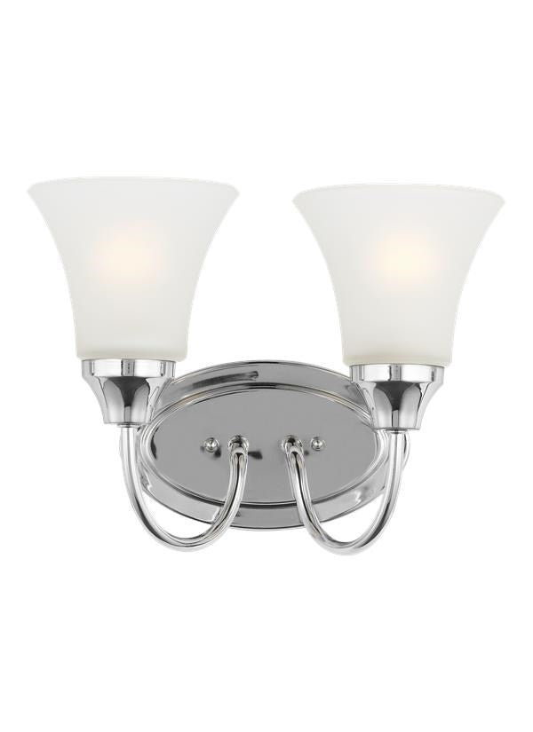 Two Light Wall / Bath by Generation Lighting