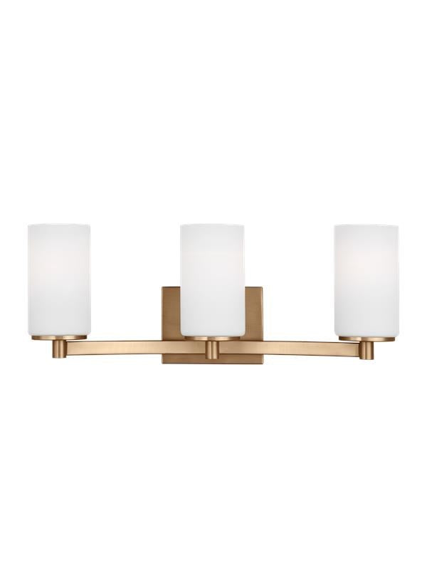 Three Light Wall / Bath by Generation Lighting