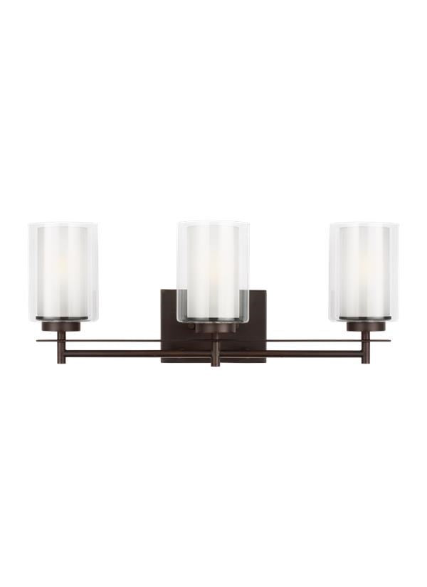 Three Light Wall / Bath by Generation Lighting