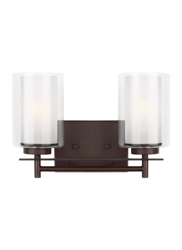 Two Light Wall / Bath by Generation Lighting