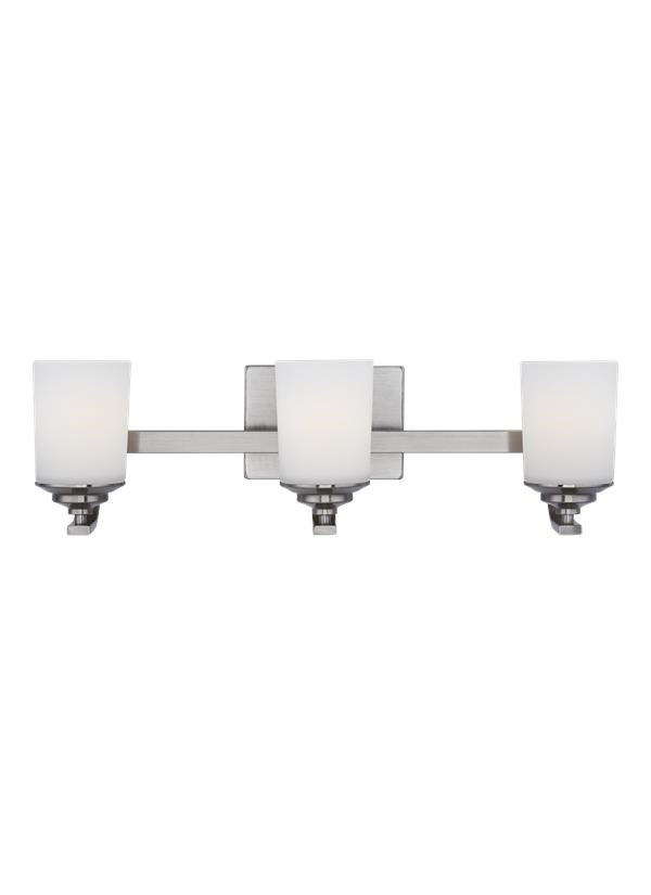 Three Light Wall / Bath by Generation Lighting