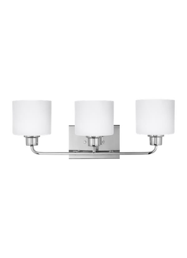 Three Light Wall / Bath by Generation Lighting