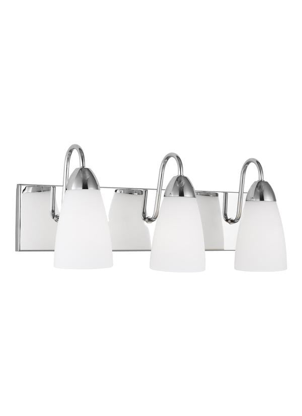 Three Light Wall / Bath by Generation Lighting