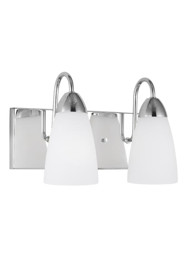Two Light Wall / Bath by Generation Lighting