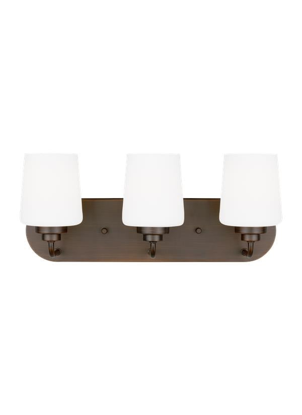 Three Light Wall / Bath by Generation Lighting
