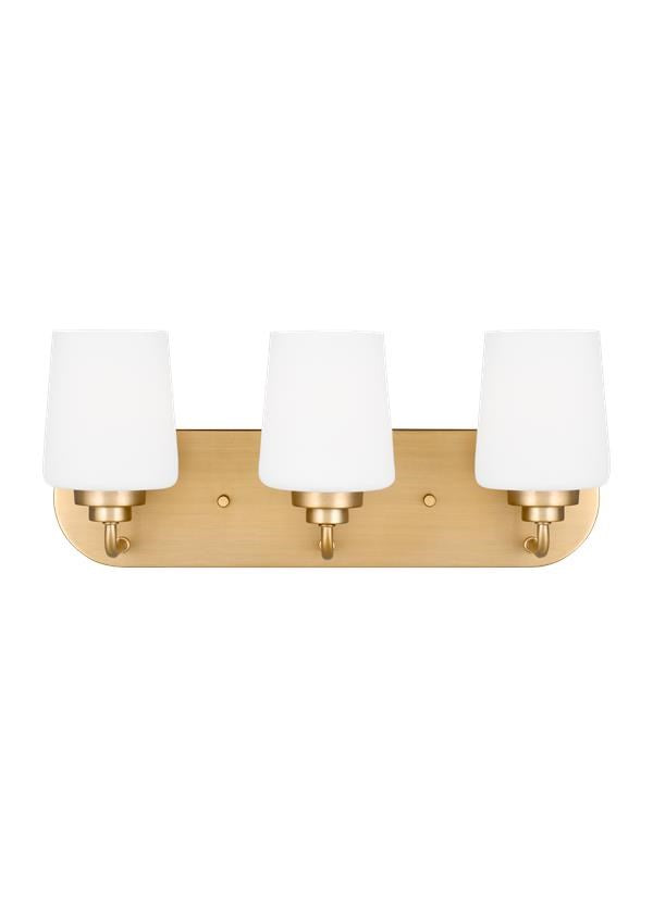 Three Light Wall / Bath by Generation Lighting