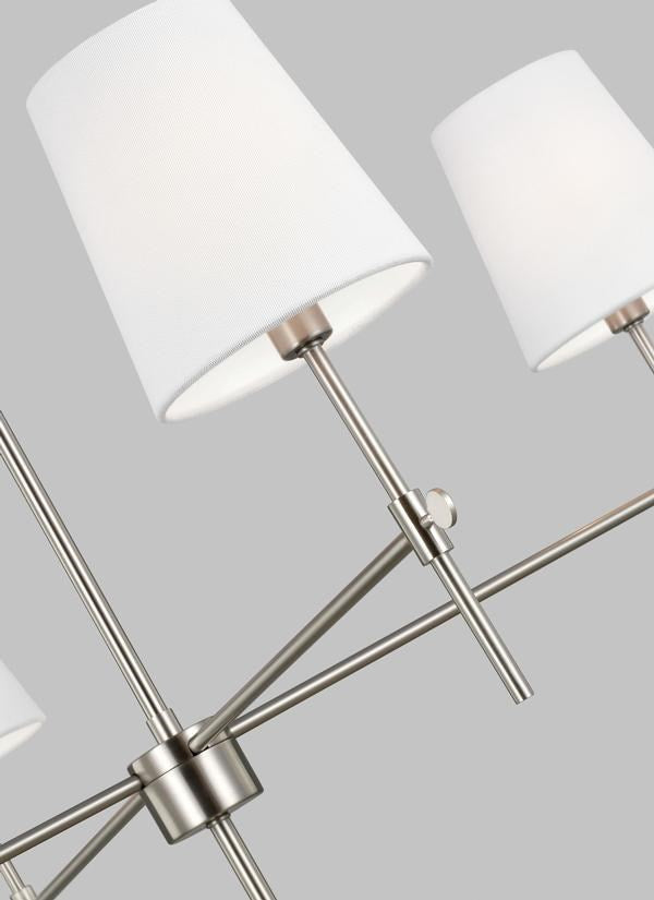 Four Light Large Chandelier