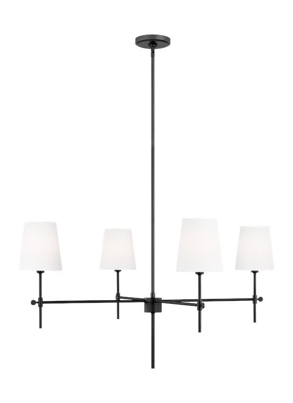 Four Light Large Chandelier by VC Studio Collection