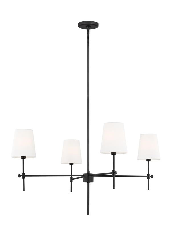 Four Light Large Chandelier