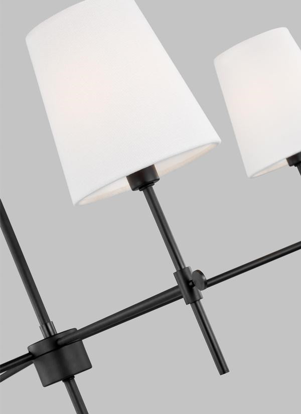 Four Light Large Chandelier