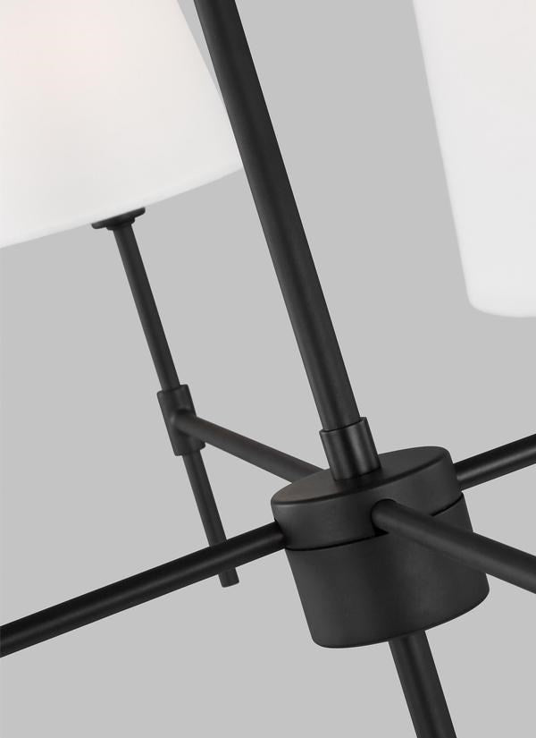 Four Light Large Chandelier