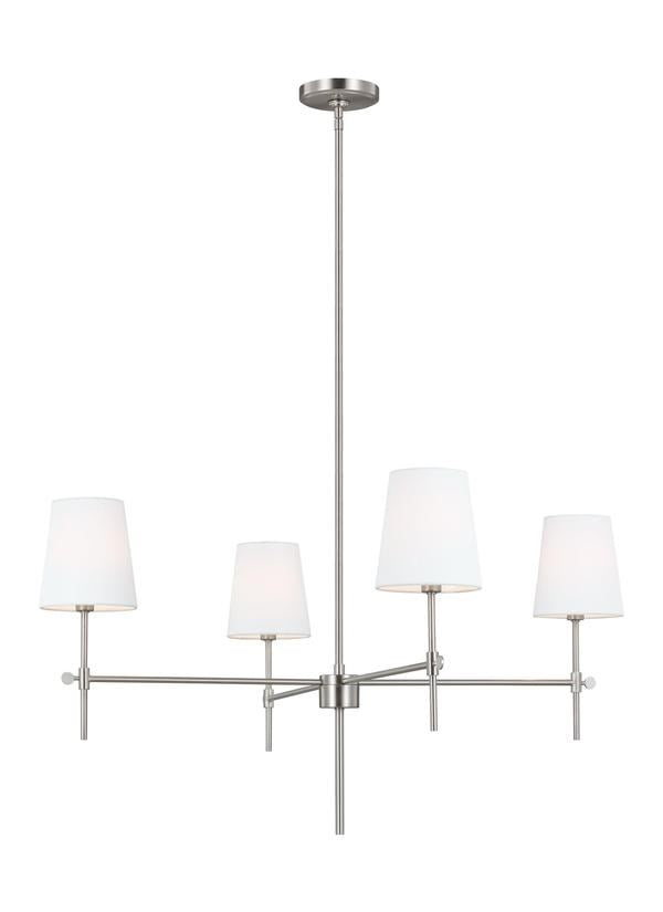 Four Light Large Chandelier
