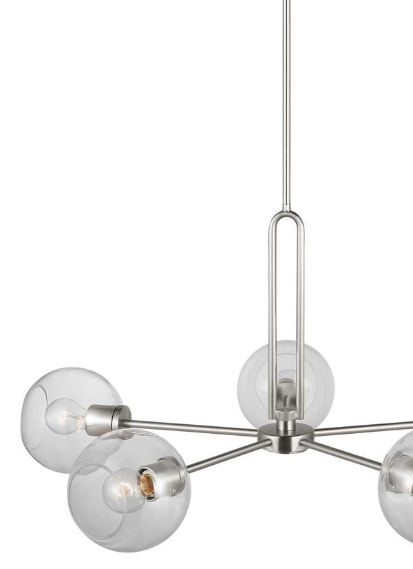 Five Light Large Chandelier