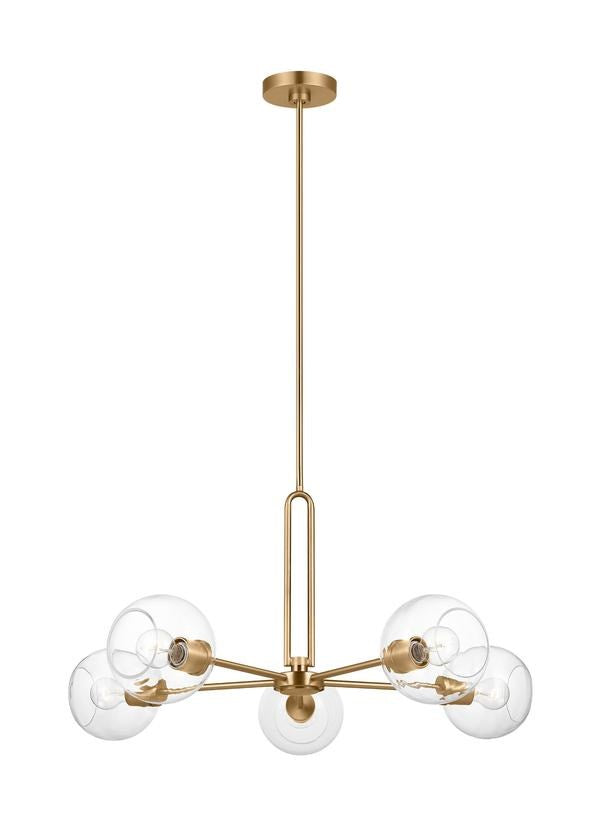 Five Light Large Chandelier