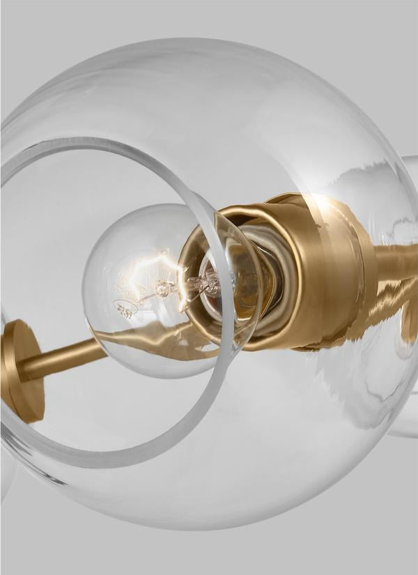 Five Light Large Chandelier