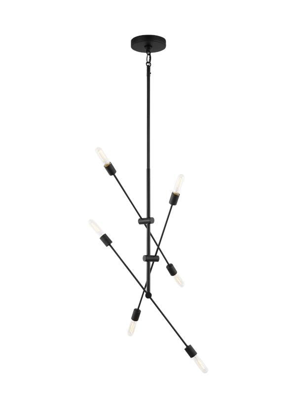 Six Light Large Chandelier by VC Studio Collection