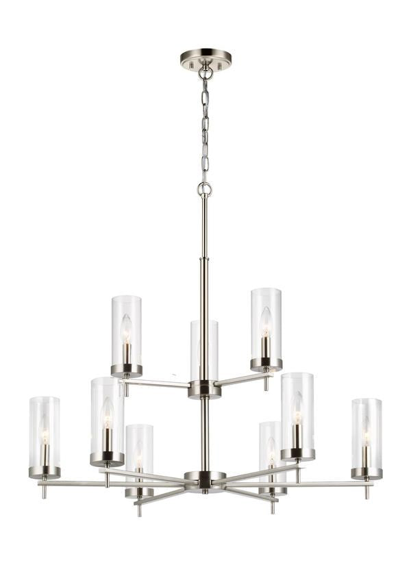 Nine Light Chandelier by VC Studio Collection