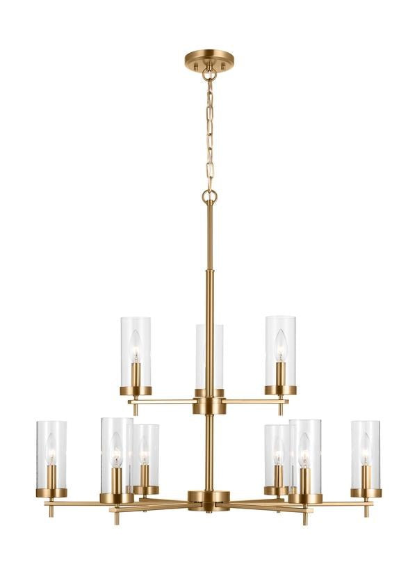 Nine Light Chandelier by VC Studio Collection