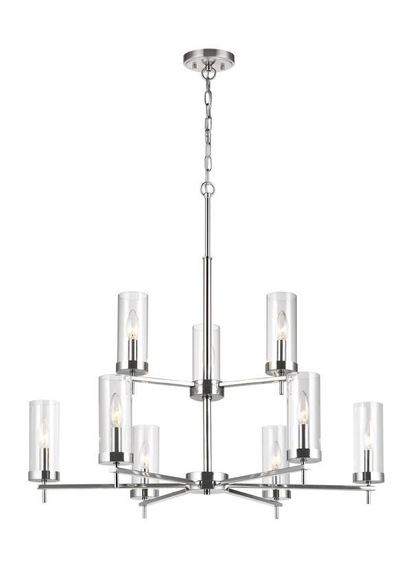Nine Light Chandelier by VC Studio Collection