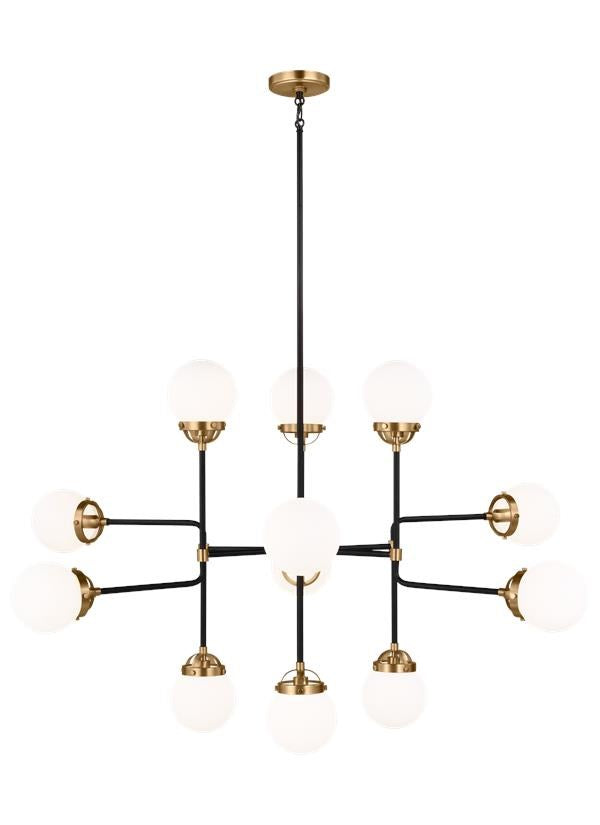 Twelve Light Large Chandelier by VC Studio Collection
