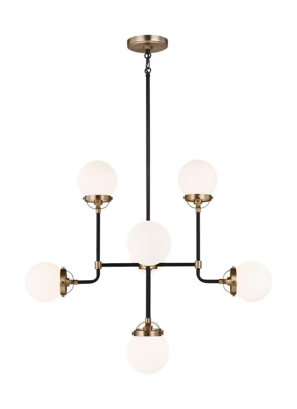 Eight Light Small Chandelier by VC Studio Collection