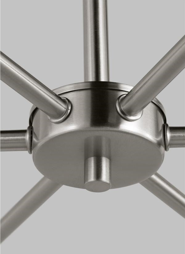 Six Light Chandelier