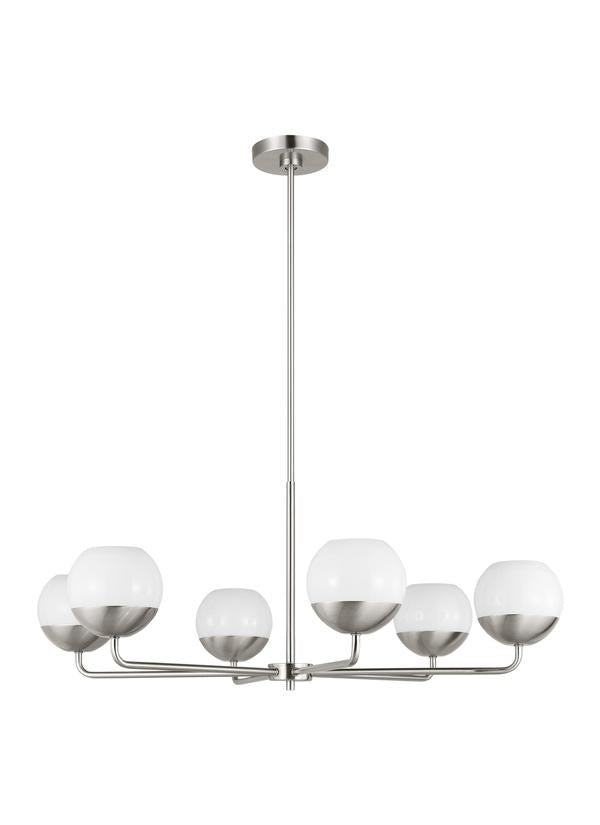 Six Light Chandelier