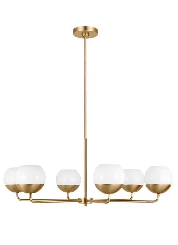 Six Light Chandelier by VC Studio Collection