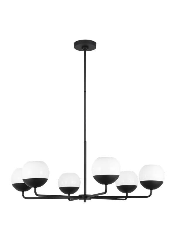 Six Light Chandelier