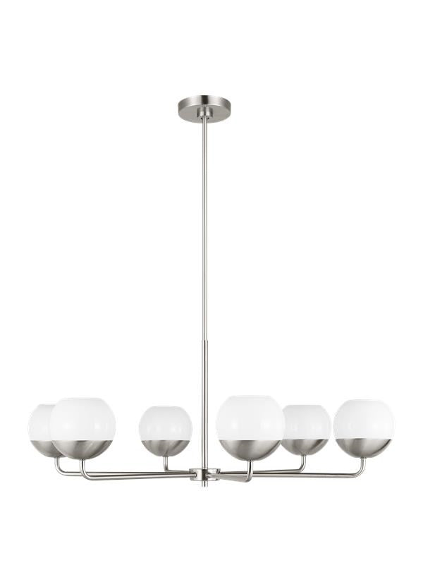 Six Light Chandelier by VC Studio Collection