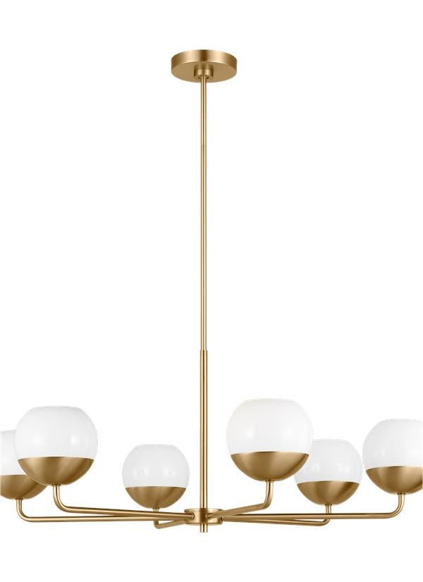 Six Light Chandelier