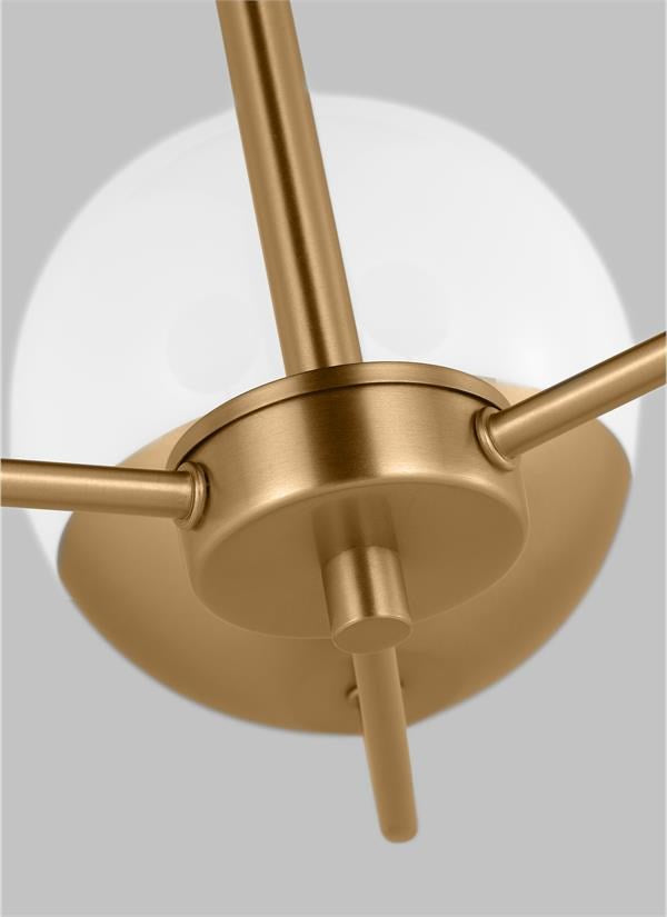 Three Light Chandelier