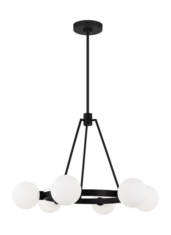 Six Light Chandelier