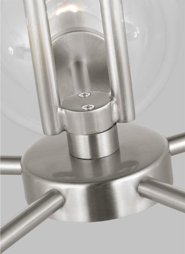 Five Light Medium Chandelier