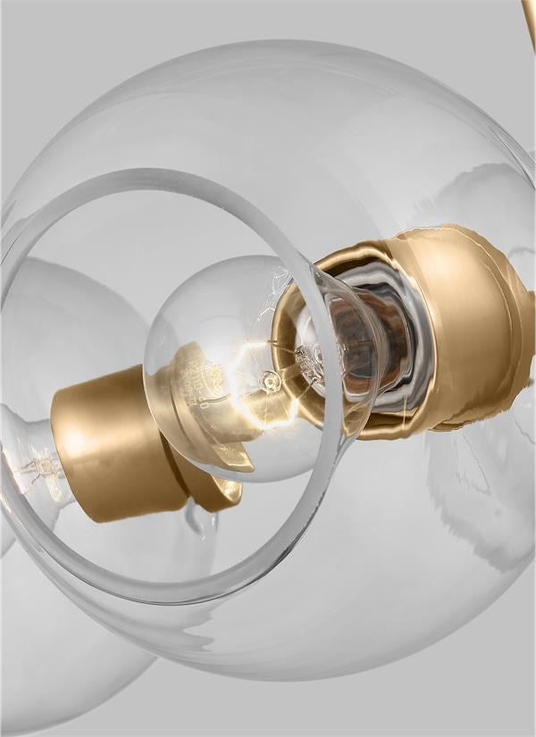 Five Light Medium Chandelier