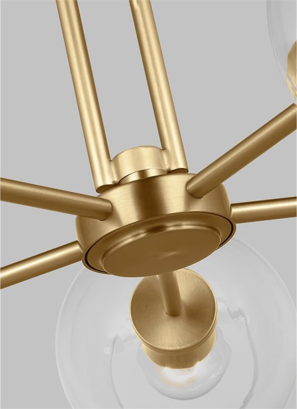 Five Light Medium Chandelier