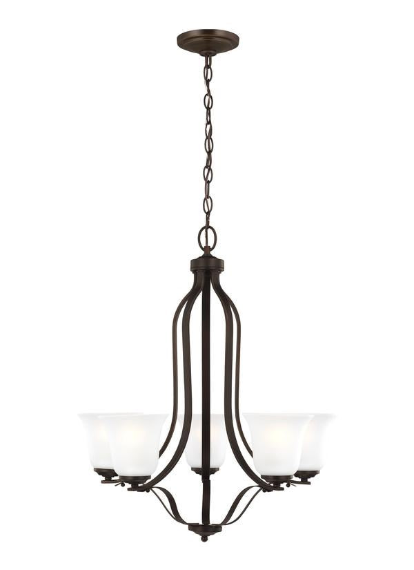 Five Light Chandelier by Generation Lighting