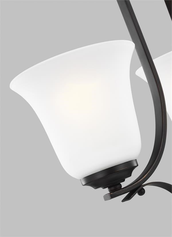 Three Light Chandelier