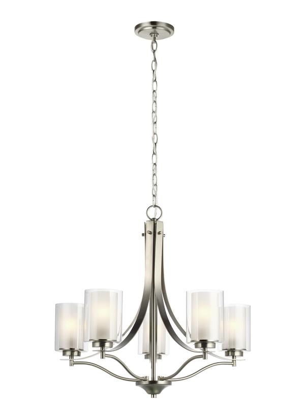 Five Light Chandelier by Generation Lighting