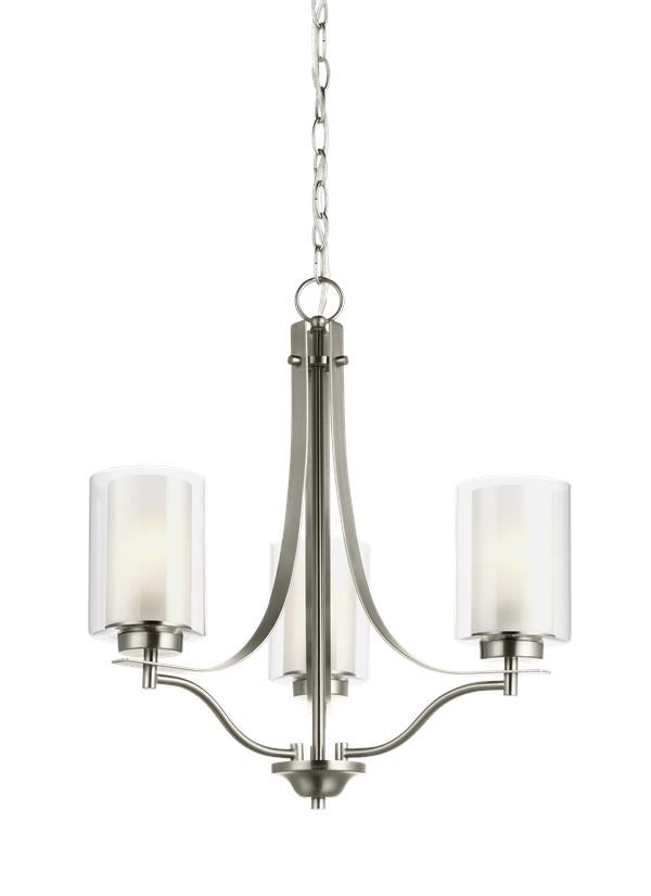 Three Light Chandelier