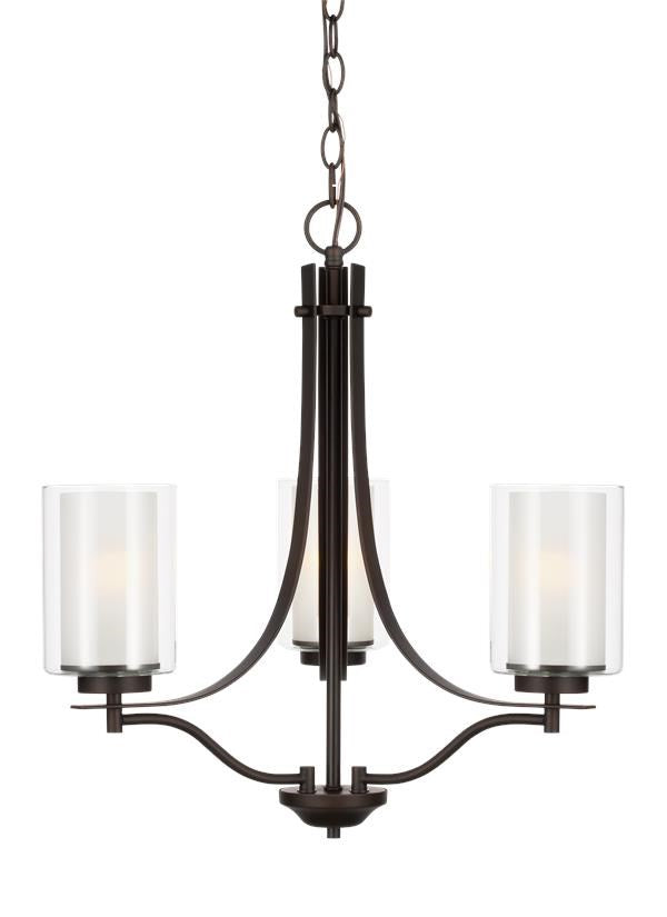 Three Light Chandelier
