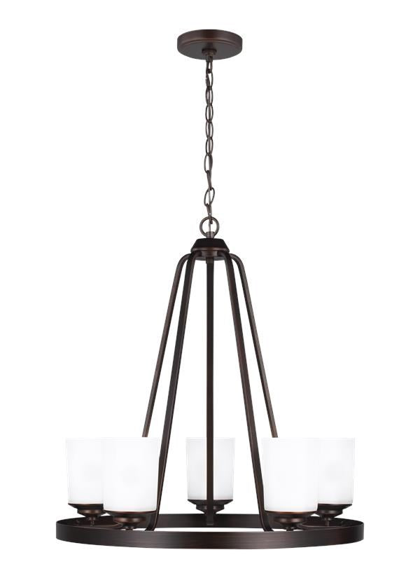 Five Light Chandelier by Generation Lighting
