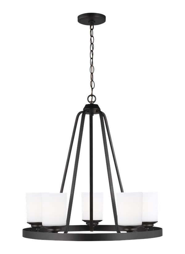 Five Light Chandelier by Generation Lighting
