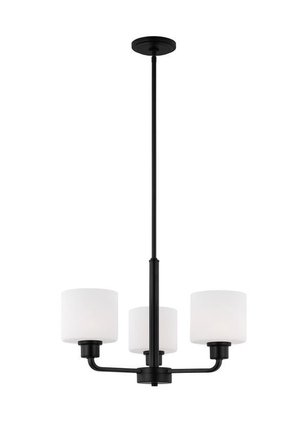 Three Light Chandelier
