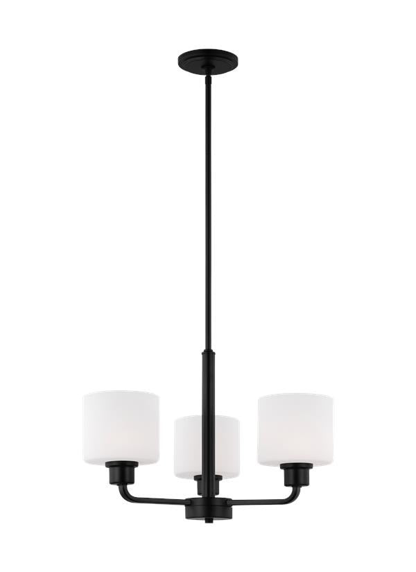 Three Light Chandelier